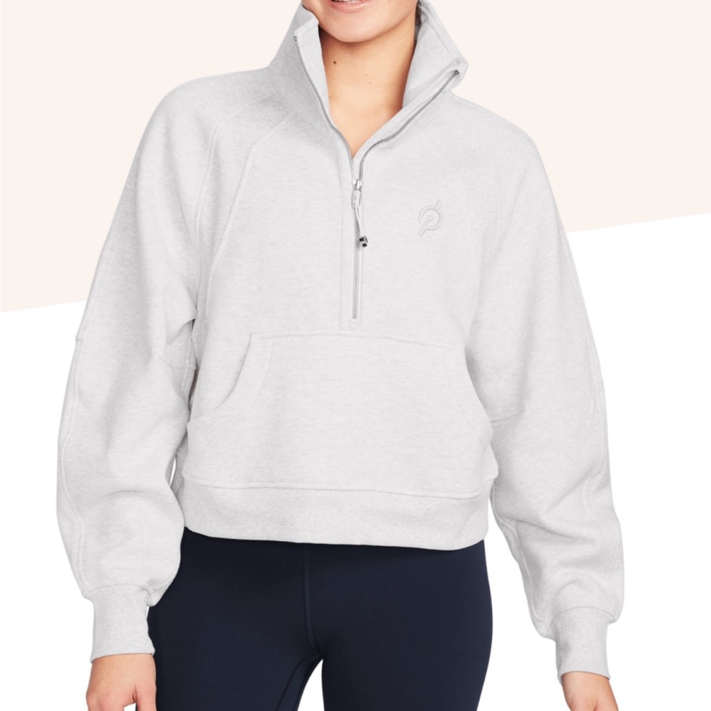 lululemon peloton Scuba Oversized Funnel-Neck Half Zip XS/S